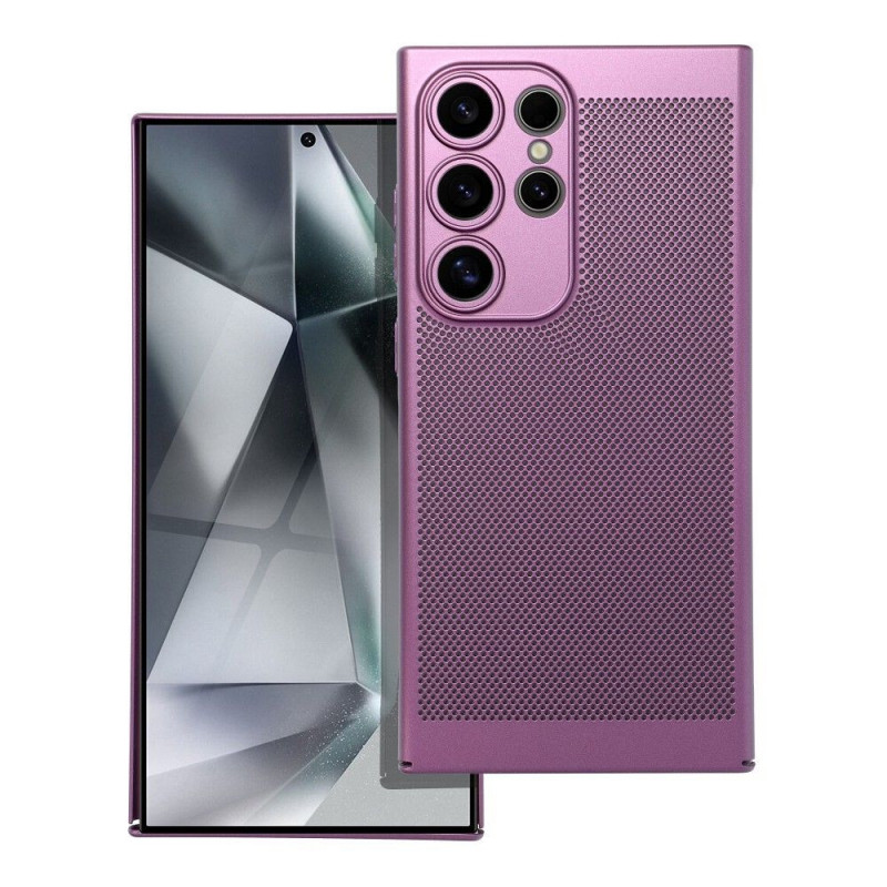 Kryt Breezy na Samsung Galaxy S24 ULTRA Fialový (Purple)
