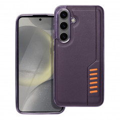 Kryt MILANO na Samsung Galaxy S24 Tmavě fialový (purple)