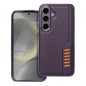 Kryt MILANO na Samsung Galaxy S24 Tmavě fialový (purple)