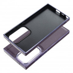 Kryt MILANO na Samsung Galaxy S24 ULTRA Tmavě fialový (purple)