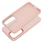 Kryt FRAME na Samsung Galaxy S24 Elegantní  Pudrově růžový