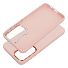 Kryt FRAME na Samsung Galaxy S24 PLUS Elegantní  Pudrově růžový