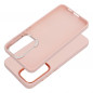 Kryt FRAME na Samsung Galaxy S24 PLUS Elegantní  Pudrově růžový