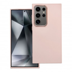 Kryt FRAME na Samsung Galaxy S24 ULTRA Elegantní  Pudrově růžový