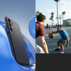 Kryt Spigen  Liquid Air na Samsung Galaxy S23 FE Matná černá