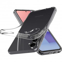 Kryt Spigen Liquid Crystal na Samsung Galaxy S23 FE Křišťálově čistý  Průhledný