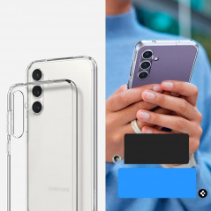 Kryt Spigen Liquid Crystal na Samsung Galaxy S23 FE Křišťálově čistý  Průhledný