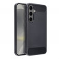 Kryt Carbon na Samsung Galaxy S24 Elegantní  Černý