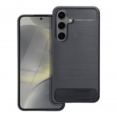 Kryt Carbon na Samsung Galaxy S24 Elegantní  Černý