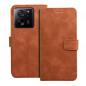 Peněženkové pouzdro TENDER Book na XIAOMI 13T Pro Hnědý