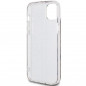 Kryt Guess 4G Gold Stripe na Apple iPhone 15 Plus Elegantní  Hnědý