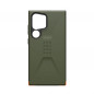 Kryt Urban Armor Gear Civilian na Samsung Galaxy S24 ULTRA Prémiové pouzdro  MagSAFE  Olivový