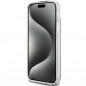 Kryt Guess 4G Gold Stripe na Apple iPhone 15 Plus Elegantní  Černý