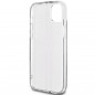 Kryt Guess 4G Gold Stripe na Apple iPhone 15 Plus Elegantní  Černý