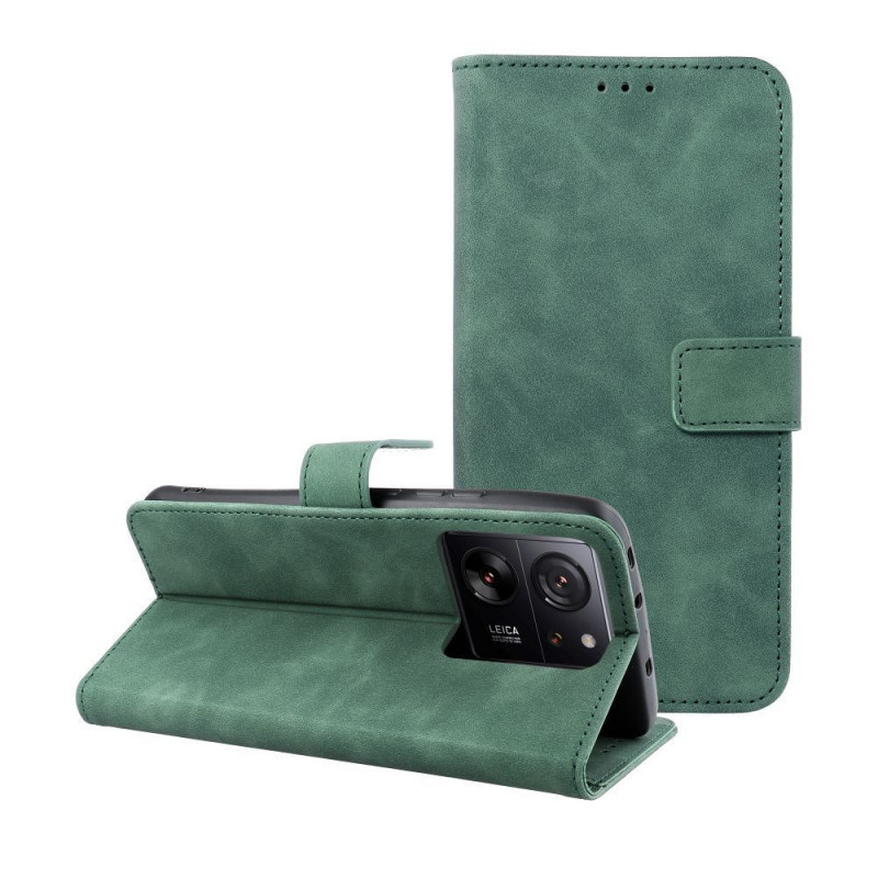 Peněženkové pouzdro TENDER Book na XIAOMI 13T Pro Zelený