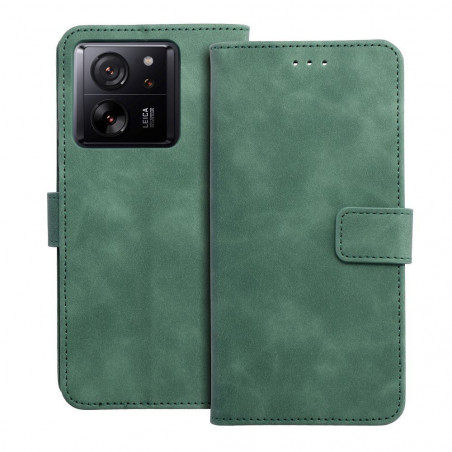 Peněženkové pouzdro TENDER Book na XIAOMI 13T Pro Zelený