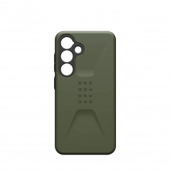 Kryt Urban Armor Gear Civilian na Samsung Galaxy S24 Prémiové pouzdro  MagSAFE  Olivový
