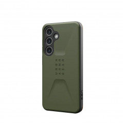 Kryt Urban Armor Gear Civilian na Samsung Galaxy S24 Prémiové pouzdro  MagSAFE  Olivový