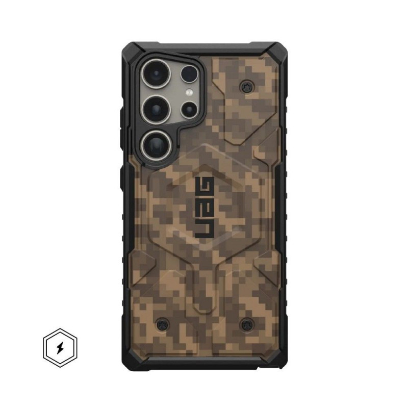 Kryt Urban Armor Gear Pathfinder SE na Samsung Galaxy S24 ULTRA Magnet digi camo dark earth