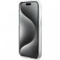 Kryt Guess 4G Gold Stripe na Apple iPhone 15 Pro Max Elegantní  Hnědý