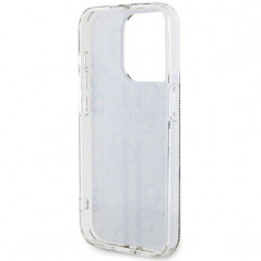 Kryt Guess 4G Gold Stripe na Apple iPhone 15 Pro Max Elegantní  Hnědý