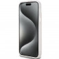 Kryt Guess 4G Gold Stripe na Apple iPhone 15 Plus Elegantní  Růžový