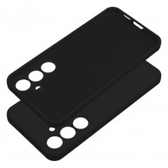 Kryt Silicone na Samsung Galaxy S24 PLUS Elegantní  Černý