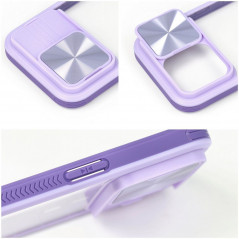 Kryt Slider na Apple iPhone 12 Pro Max Fialový (Purple)