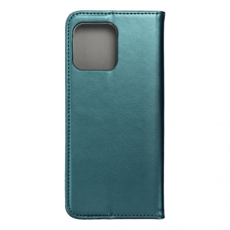 Peněženkové pouzdro Smart Magneto book na Motorola Edge 40 Pro 5G Tmavě zelený