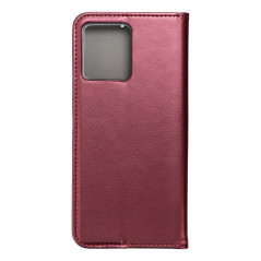 Peněženkové pouzdro Smart Magneto book na Motorola Moto G84 Bordový