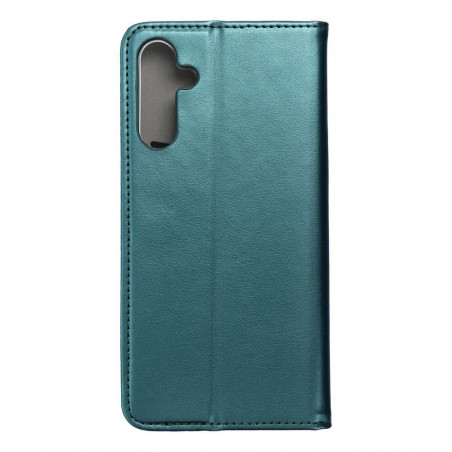 Peněženkové pouzdro Smart Magneto book na Samsung Galaxy A15 5G Tmavě zelený