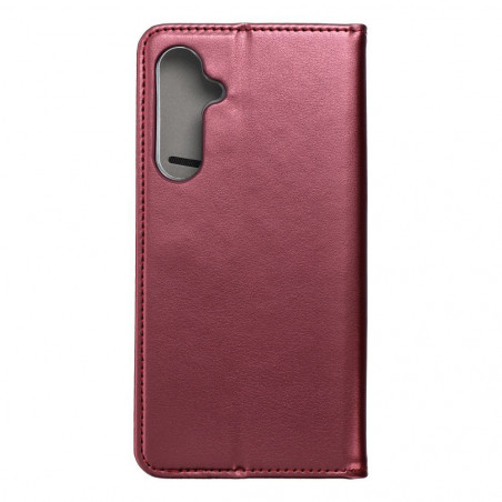 Peněženkové pouzdro Smart Magneto book na Samsung Galaxy S23 FE Bordový