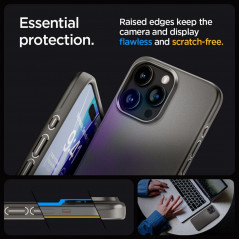 Kryt Spigen Thin Fit na Apple iPhone 15 Pro Max Tmavě modře šedý