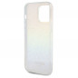 Kryt Guess IML Faceted Mirror na Apple iPhone 13 Pro Max Elegantní  Duhové disco