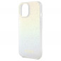 Kryt Guess IML Faceted Mirror na Apple iPhone 14 Elegantní  Duhové disco