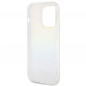 Kryt Guess IML Faceted Mirror na Apple iPhone 14 Pro Max Elegantní  Duhové disco