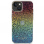 Kryt Guess IML Faceted Mirror na Apple iPhone 15 Elegantní  Duhové disco
