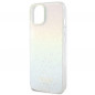 Kryt Guess IML Faceted Mirror na Apple iPhone 15 Elegantní  Duhové disco