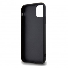 Kryt Guess Sequin Script Metal na Apple iPhone 11 Elegantní  Černý