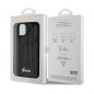 Kryt Guess Sequin Script Metal na Apple iPhone 11 Elegantní  Černý