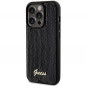 Kryt Guess Sequin Script Metal na Apple iPhone 13 Pro Max Elegantní  Černý