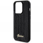 Kryt Guess Sequin Script Metal na Apple iPhone 13 Pro Max Elegantní  Černý