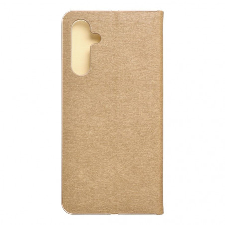 Peněženkové pouzdro LUNA Book Gold na Samsung Galaxy A15 LTE Elegantní  Zlatý