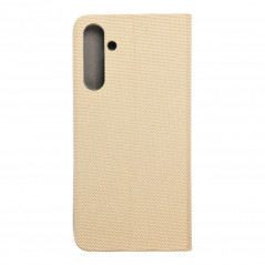 Peněženkové pouzdro Sensitive Book na Samsung Galaxy A25 5G Zlatý