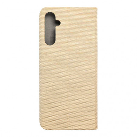Peněženkové pouzdro Sensitive Book na Samsung Galaxy A05s Zlatý
