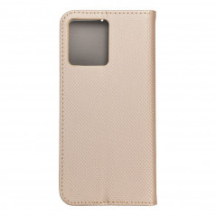 Peněženkové pouzdro Smart Case Book na Motorola Moto G84 Zlatý