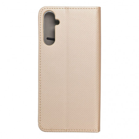 Peněženkové pouzdro Smart Case Book na Samsung Galaxy A05s Zlatý