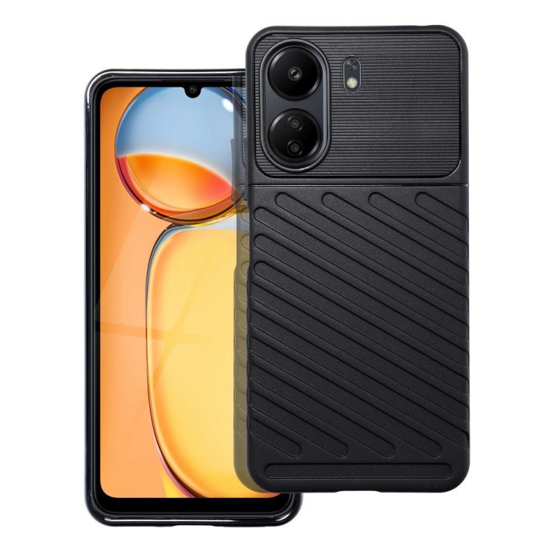 Kryt THUNDER na XIAOMI Redmi 13C Černý