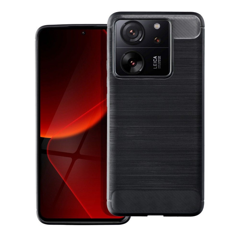 Kryt Carbon na XIAOMI 13T Pro Elegantní  Černý