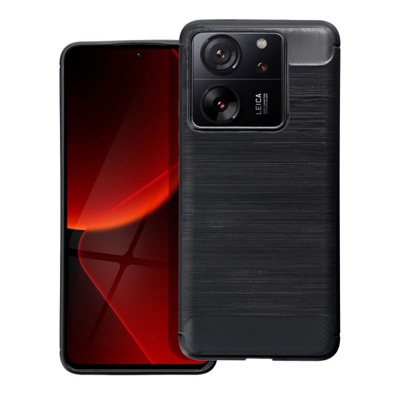 Kryt Carbon na XIAOMI 13T Elegantní  Černý